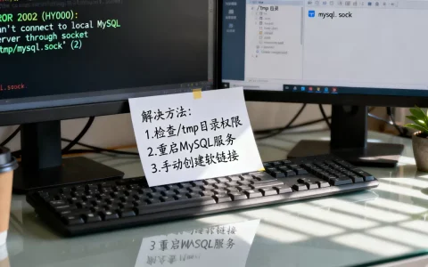 MySQL连接报错找不到mysql.sock怎么办？mysql.sock文件丢失解决方法
