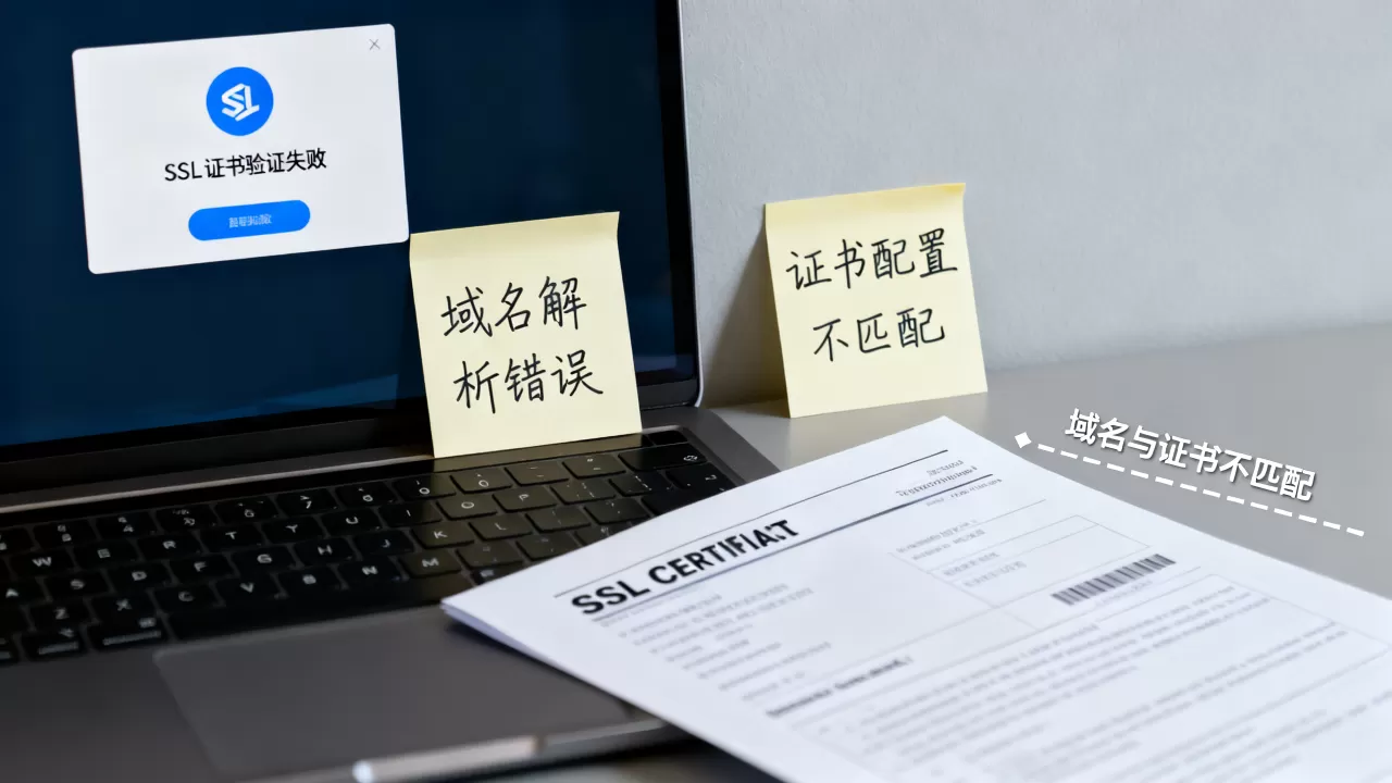 SSL证书域名验证为何失败?SSL证书域名验证提示验证失败的原因 SSL证书域名验证为何失败?SSL证书域名验证提示验证失败的原因