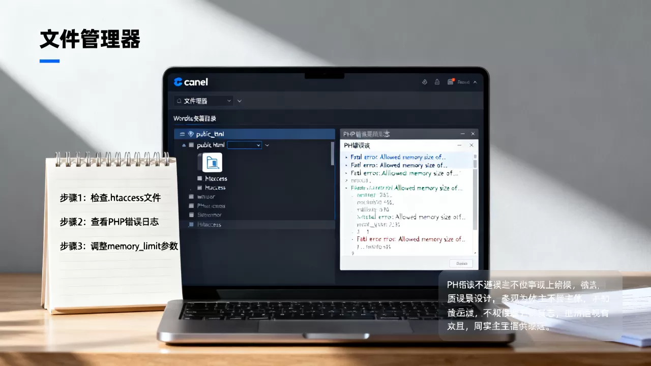 cPanel面板如何调试WordPress错误？网站500报错怎么解决