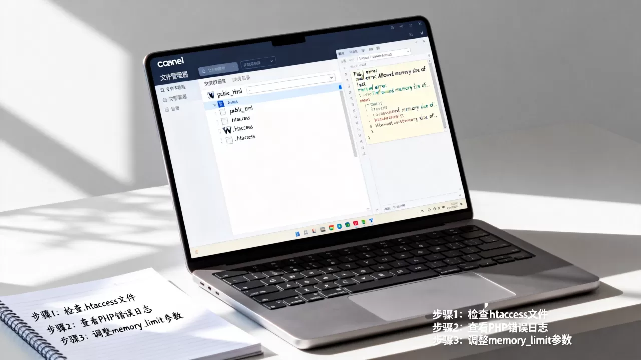 cPanel面板如何调试WordPress错误？网站500报错怎么解决