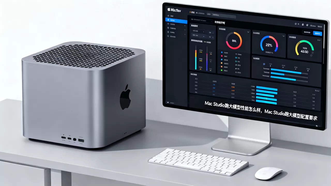 Mac Studio跑大模型性能怎么样，Mac Studio跑大模型配置要求