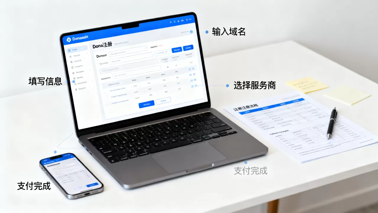 个人买域名如何注册？个人域名注册流程及注意事项