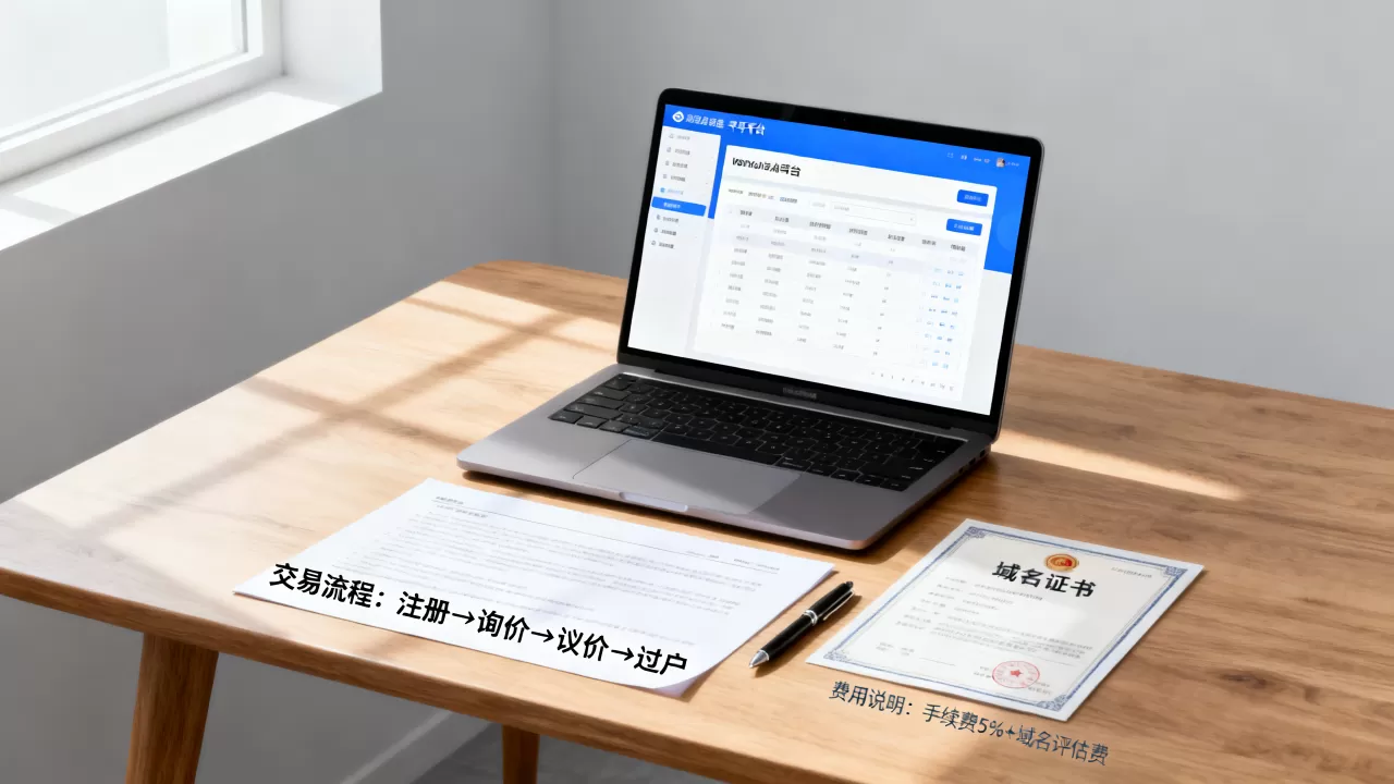 共康域名交易能买吗？域名交易流程及费用