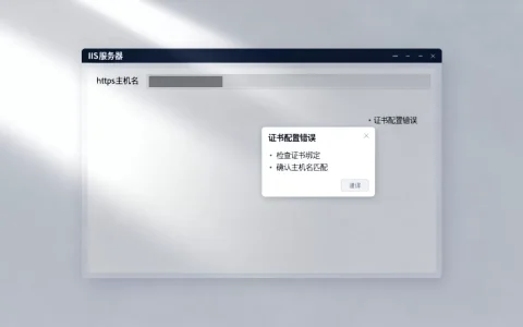 IIS服务器https主机名显示灰色无法编辑如何解决？IIS配置https证书报错
