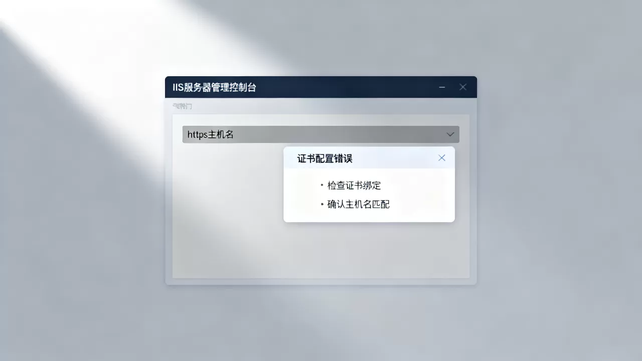 IIS服务器https主机名显示灰色无法编辑如何解决?IIS配置https证书报错 IIS服务器https主机名显示灰色无法编辑如何解决?IIS配置https证书报错