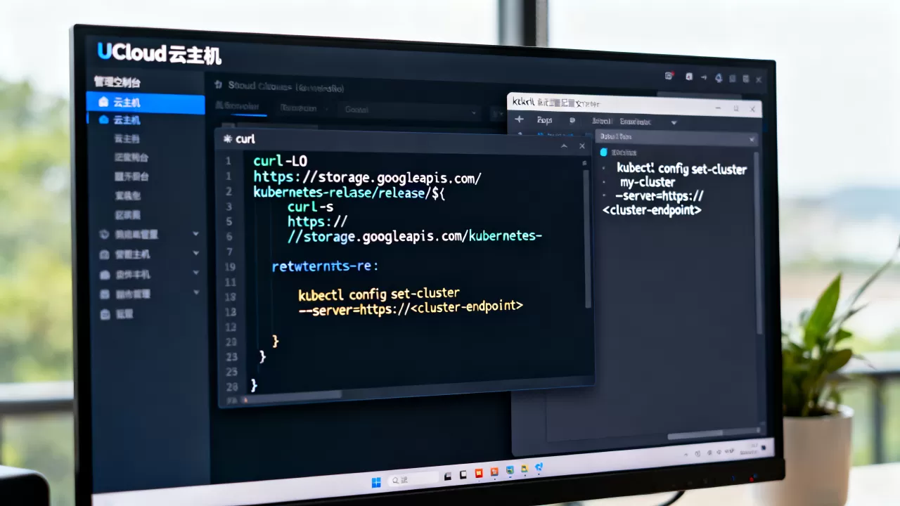 UCloud云主机如何安装kubectl？kubectl配置Kubernetes集群教程