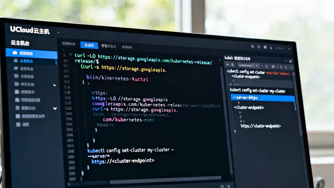 UCloud云主机如何安装kubectl？kubectl配置Kubernetes集群教程
