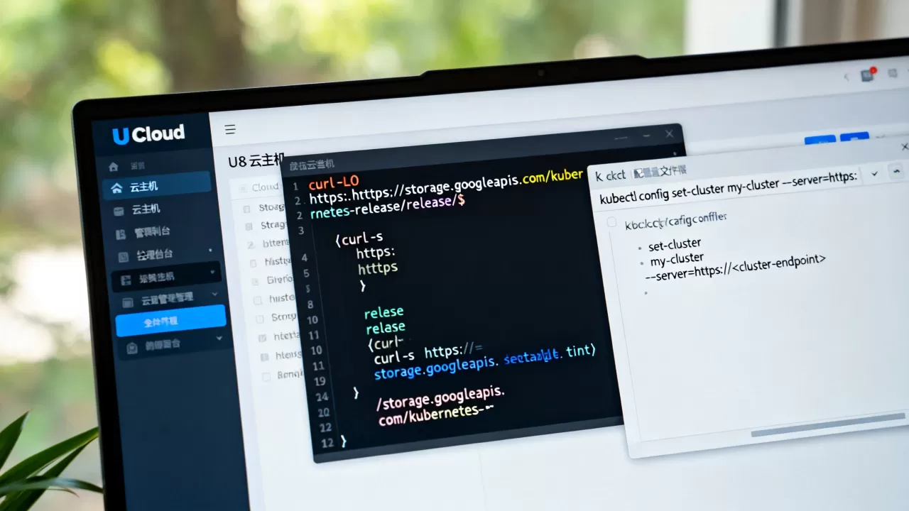 UCloud云主机如何安装kubectl？kubectl配置Kubernetes集群教程