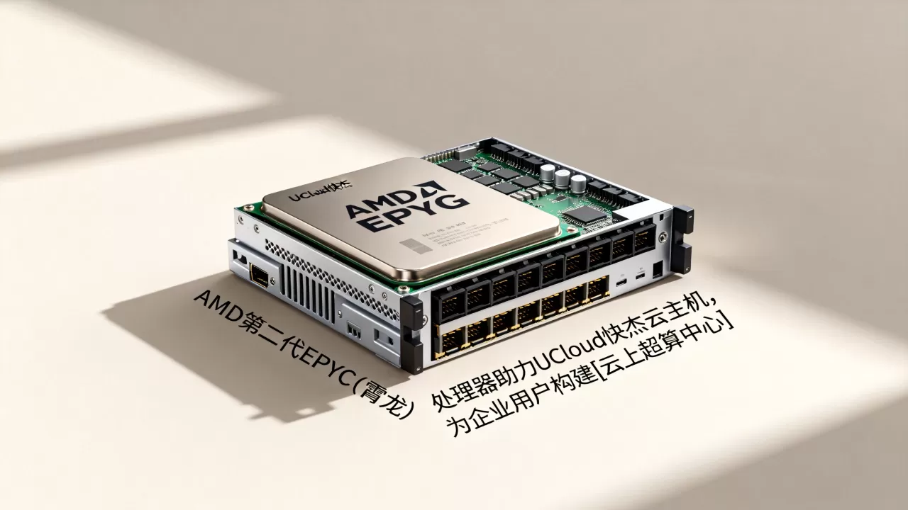 AMD第二代EPYC(霄龙)处理器助力UCloud快杰云主机,为企业用户构建[云上超算中心]