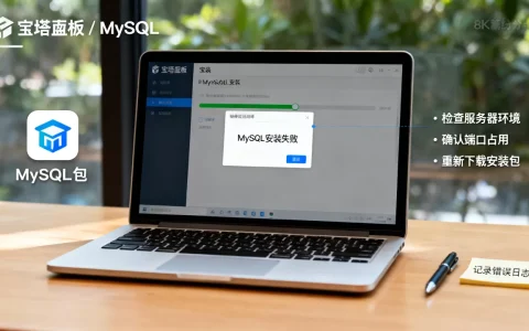宝塔面板MySQL安装失败怎么办？宝塔面板安装MySQL报错解决方法