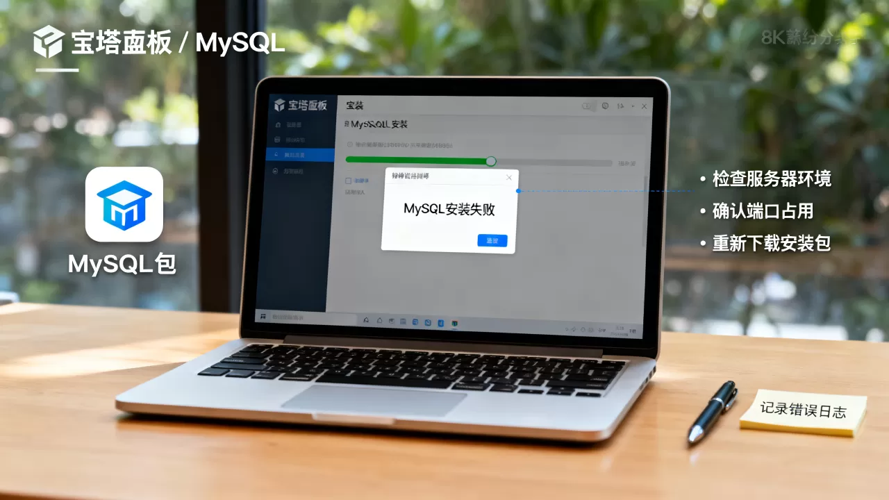 宝塔面板MySQL安装失败怎么办?宝塔面板安装MySQL报错解决方法 宝塔面板MySQL安装失败怎么办?宝塔面板安装MySQL报错解决方法