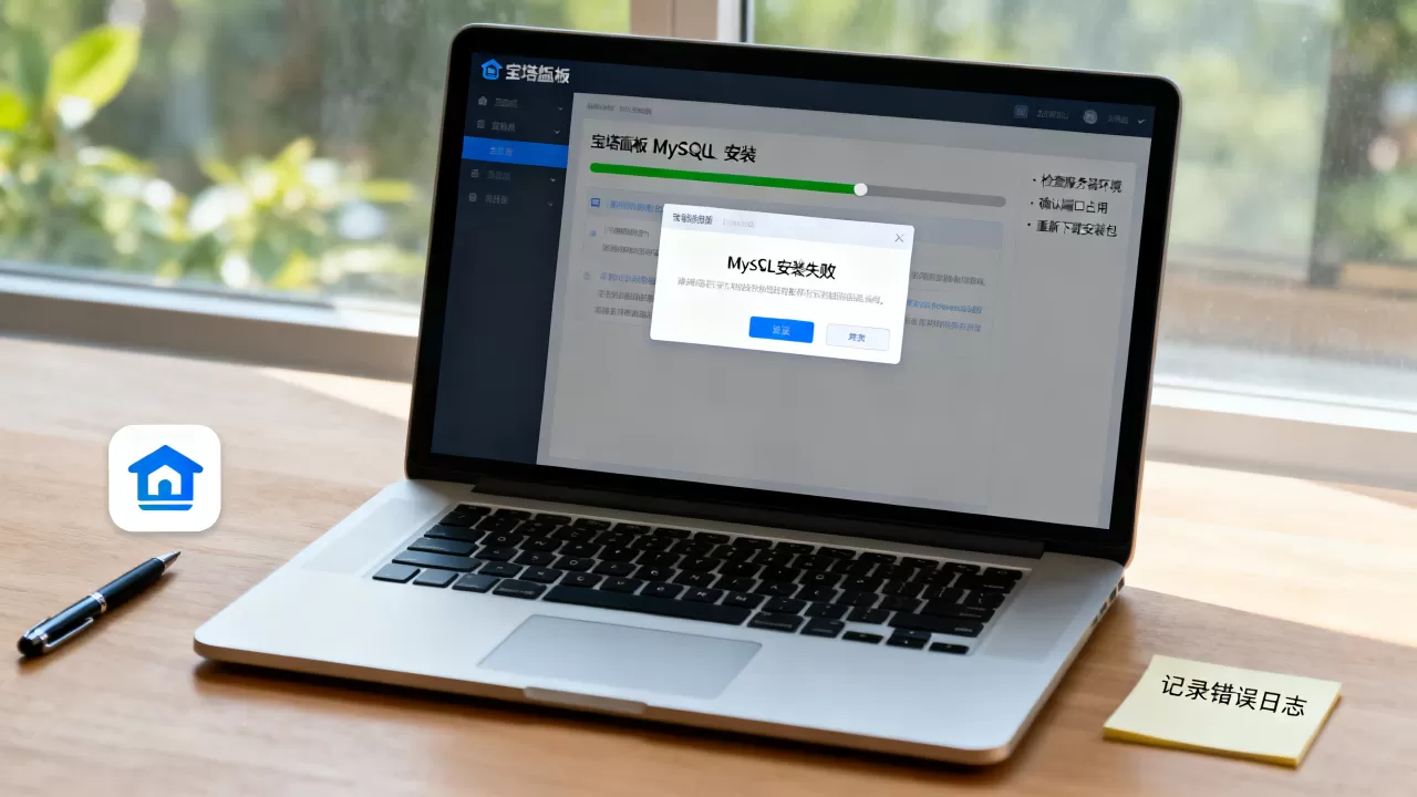 宝塔面板MySQL安装失败怎么办?宝塔面板安装MySQL报错解决方法 宝塔面板MySQL安装失败怎么办?宝塔面板安装MySQL报错解决方法