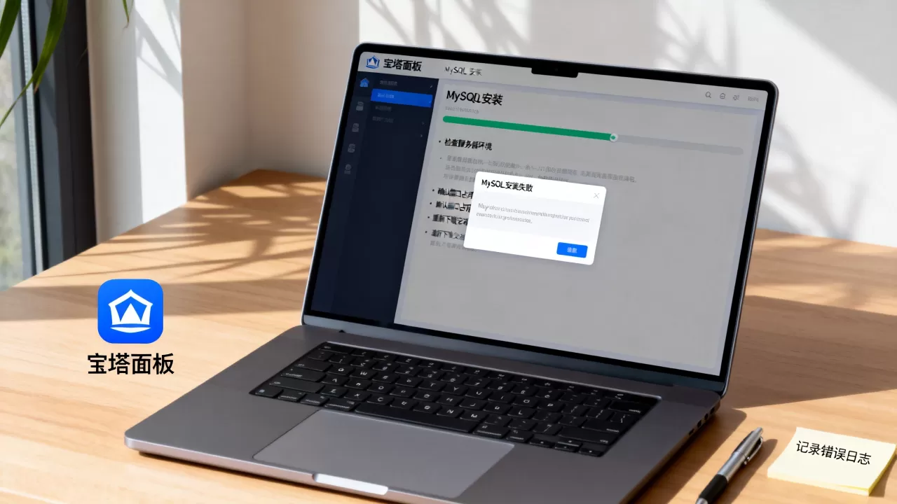 宝塔面板MySQL安装失败怎么办?宝塔面板安装MySQL报错解决方法 宝塔面板MySQL安装失败怎么办?宝塔面板安装MySQL报错解决方法