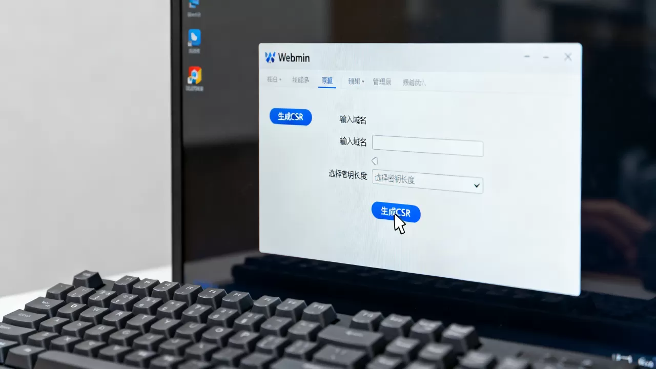Webmin上怎么生成CSR文件?如何生成SSL证书CSR Webmin上怎么生成CSR文件?如何生成SSL证书CSR