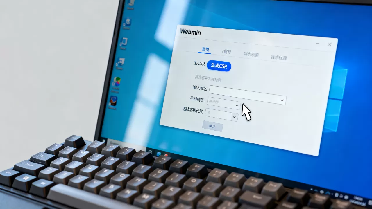 Webmin上怎么生成CSR文件?如何生成SSL证书CSR Webmin上怎么生成CSR文件?如何生成SSL证书CSR