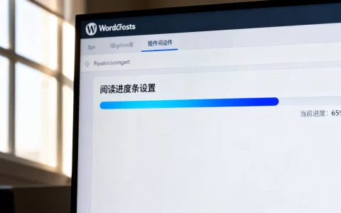 WordPress阅读进度条怎么添加？WordPress实现阅读进度条插件