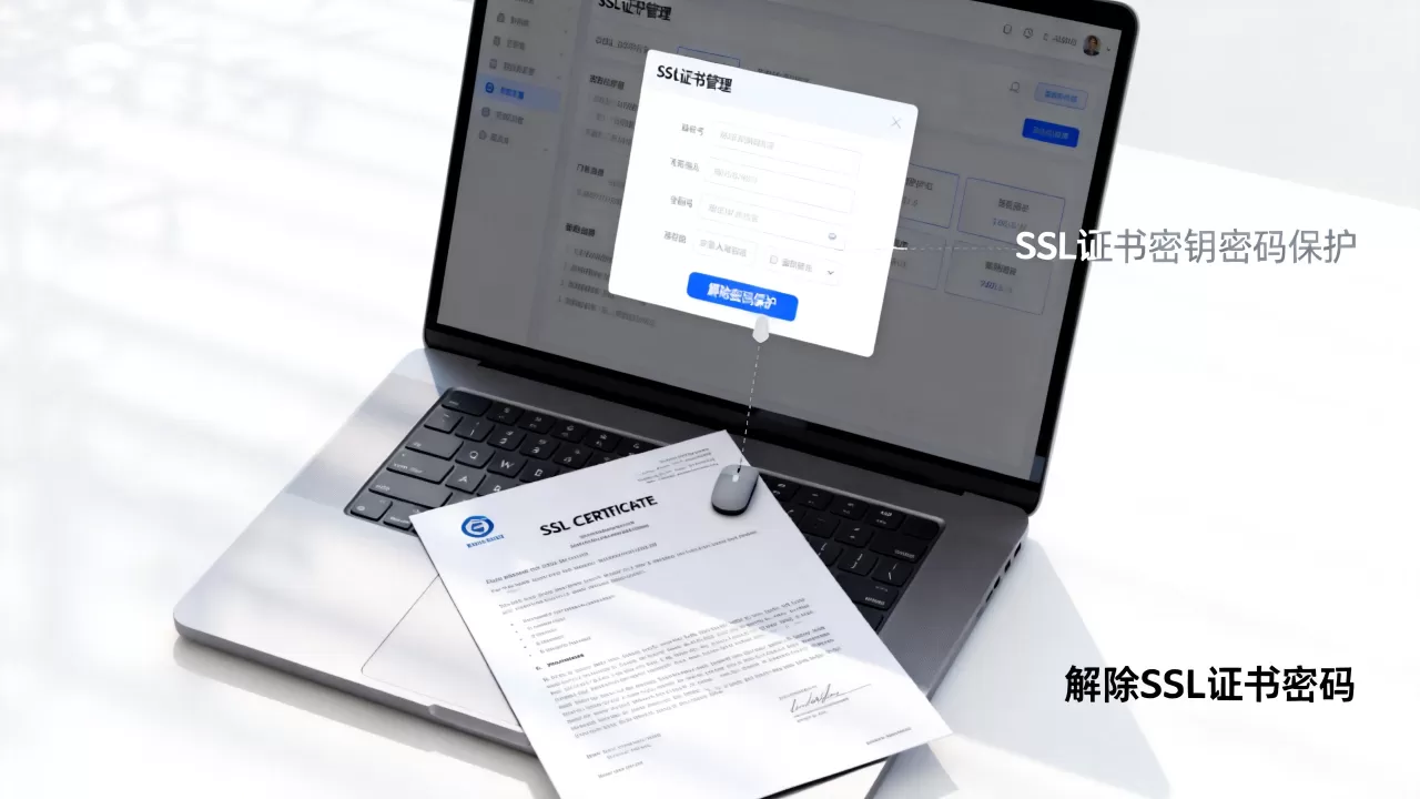 SSL证书密钥密码保护怎么取消？如何解除SSL证书密码