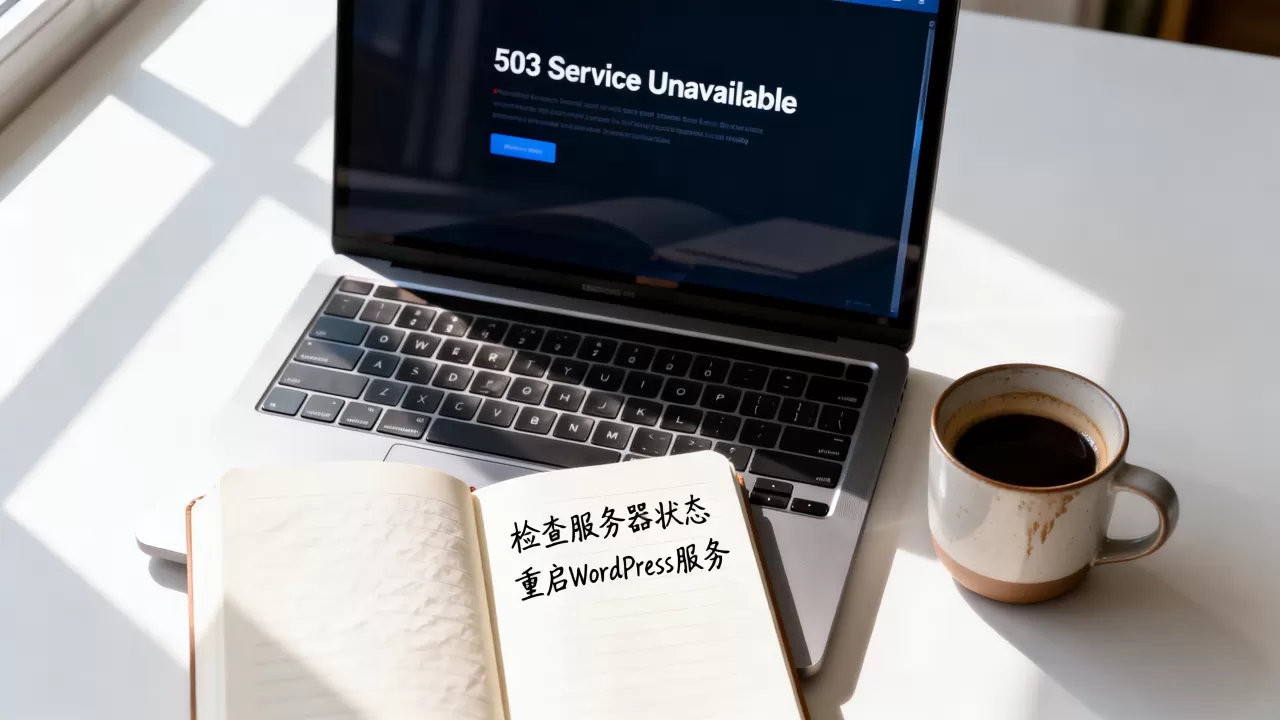 WordPress提示503服务不可用怎么解决？503错误修复方法
