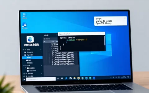 Windows安装OpenSSL报错怎么办？OpenSSL安装教程