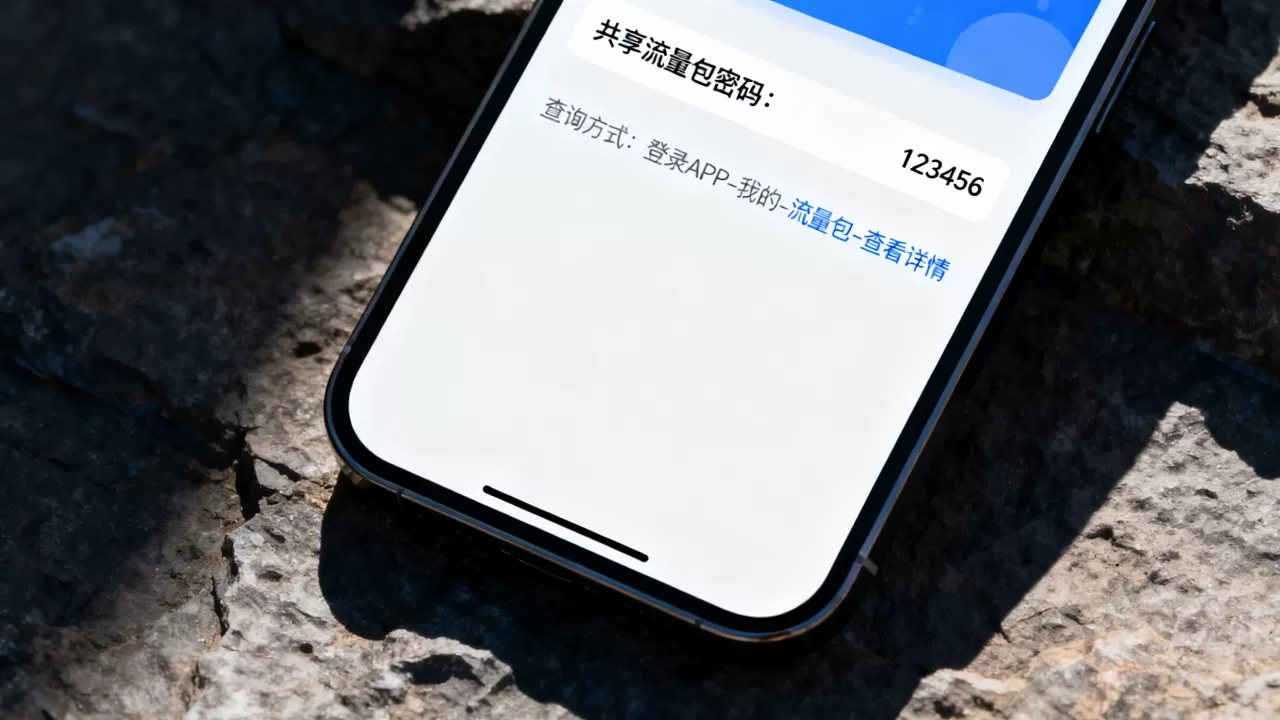 共享流量包密码是多少?如何查询共享流量包密码 共享流量包密码是多少?如何查询共享流量包密码
