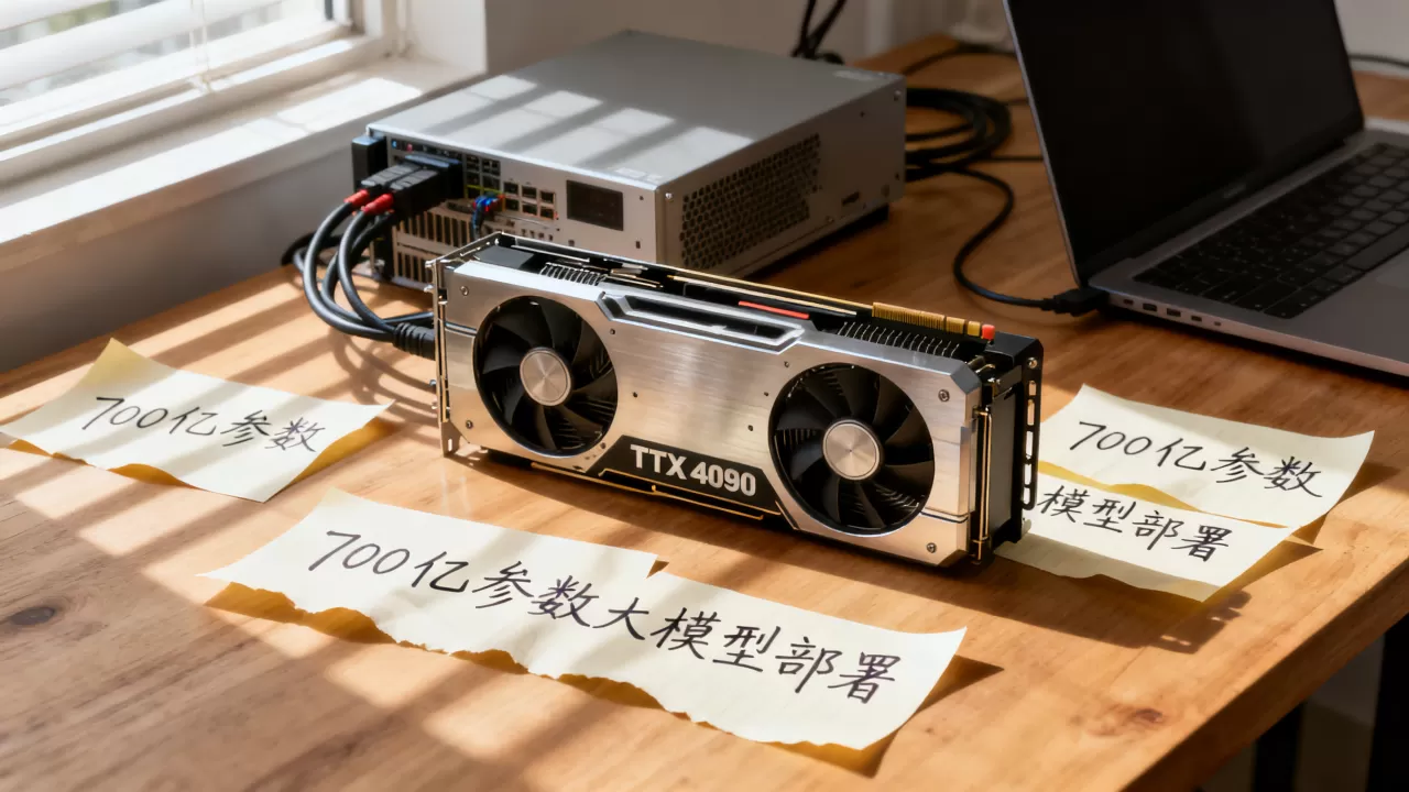 RTX4090如何部署700亿参数大模型？大模型部署教程
