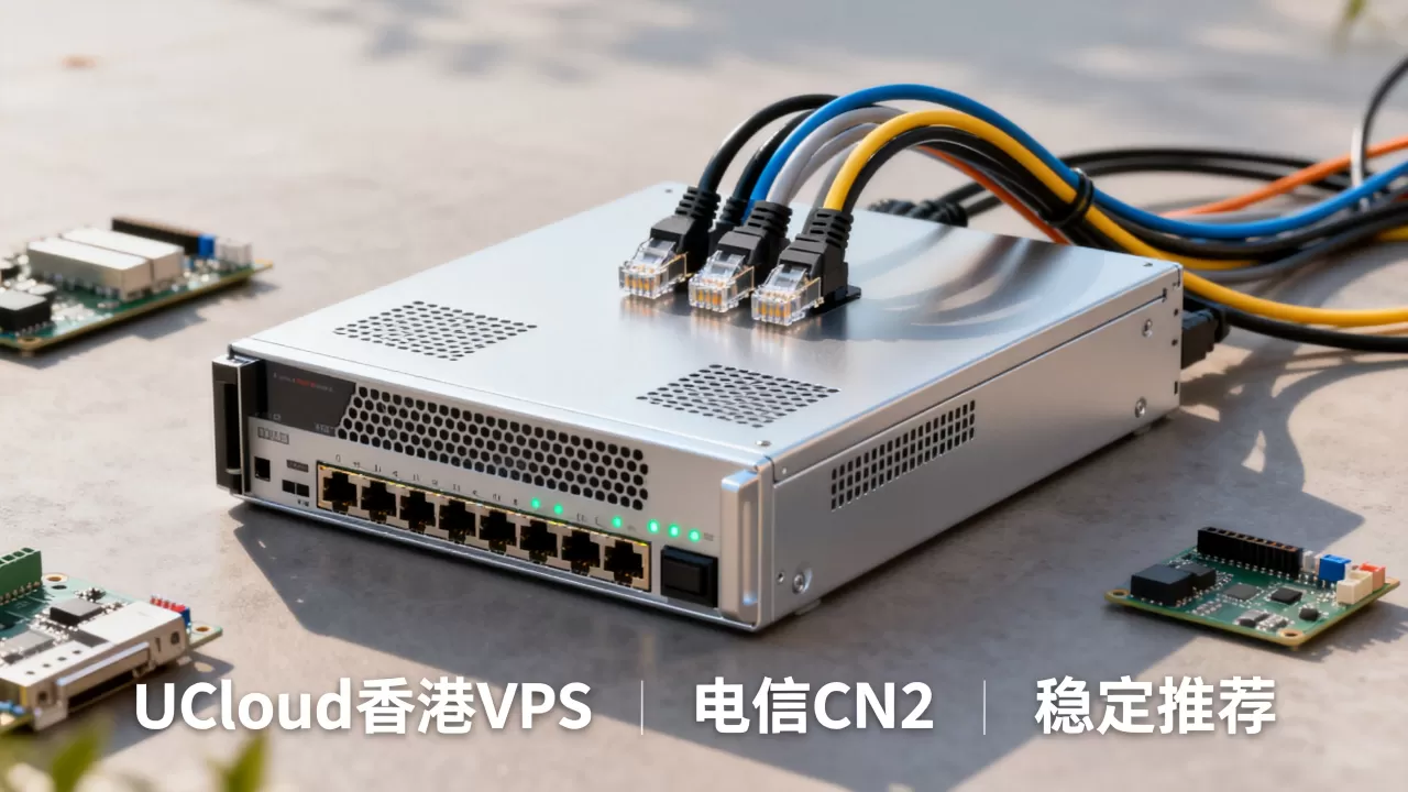 UCloud香港VPS电信CN2好用吗，香港VPS推荐哪家稳定