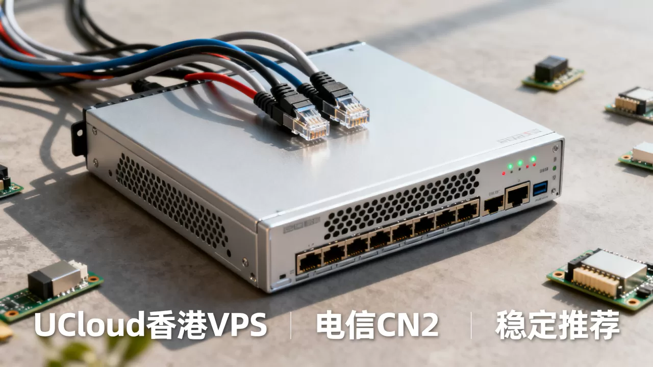 UCloud香港VPS电信CN2好用吗，香港VPS推荐哪家稳定