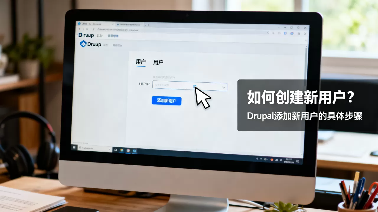 Drupal建站教程如何创建新用户?Drupal添加新用户的具体步骤 Drupal建站教程如何创建新用户?Drupal添加新用户的具体步骤
