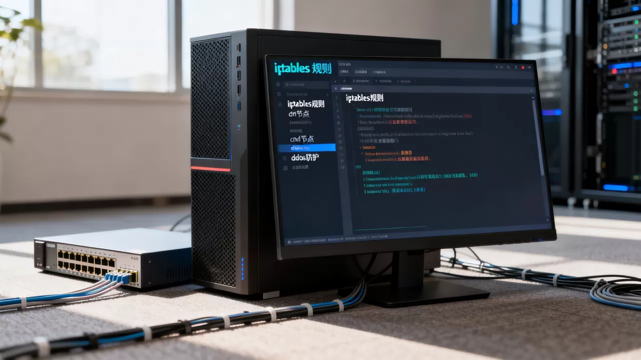 iptables cdn防ddos怎么配置？iptables防火墙防ddos攻击