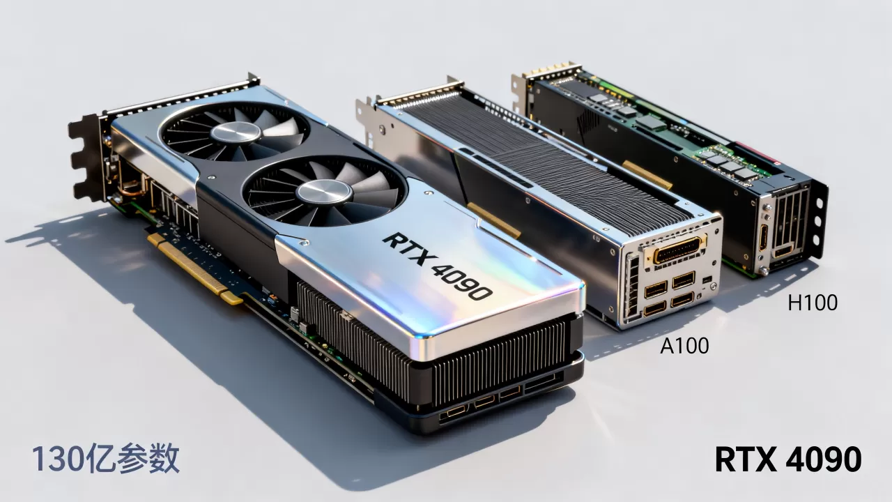 RTX 4090跑130亿参数大模型够吗？大模型显卡推荐