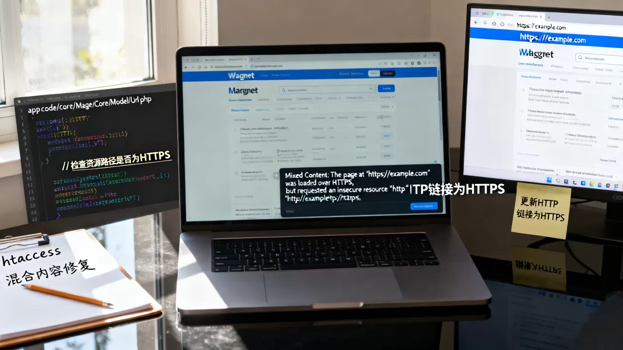 Magento网站混合内容错误如何修复?网站出现mixed content怎么解决 Magento网站混合内容错误如何修复?网站出现mixed content怎么解决