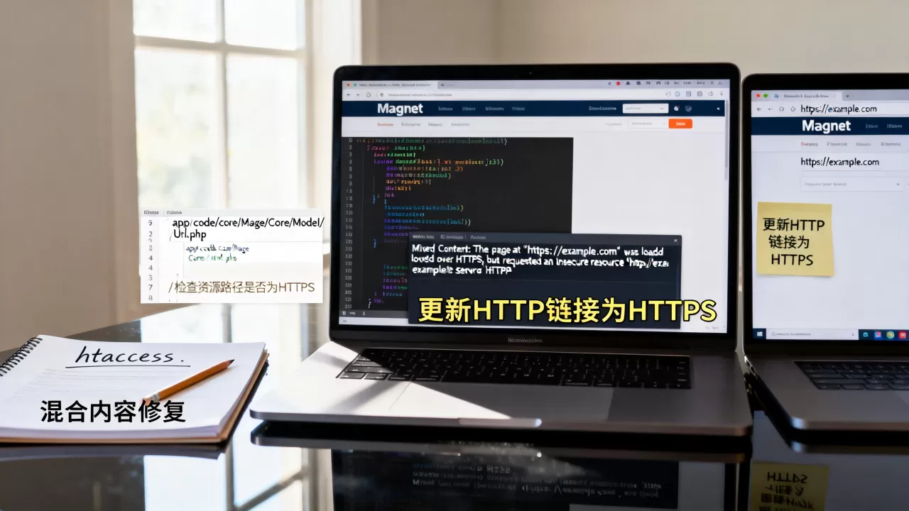 Magento网站混合内容错误如何修复?网站出现mixed content怎么解决 Magento网站混合内容错误如何修复?网站出现mixed content怎么解决