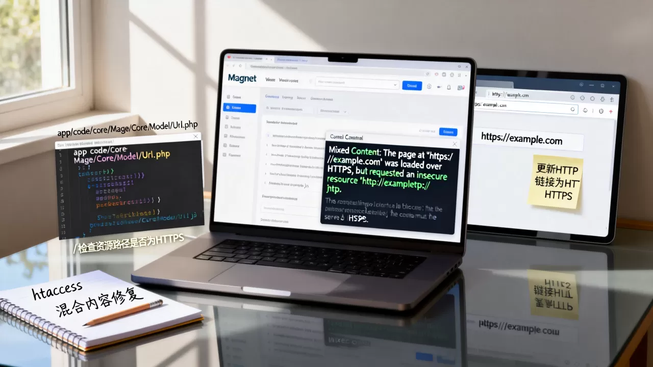 Magento网站混合内容错误如何修复?网站出现mixed content怎么解决 Magento网站混合内容错误如何修复?网站出现mixed content怎么解决