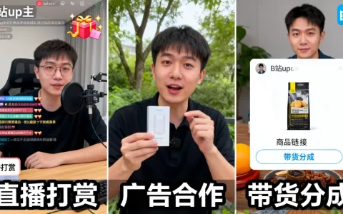 2026年B站up主怎么赚钱？up主变现方式有哪些