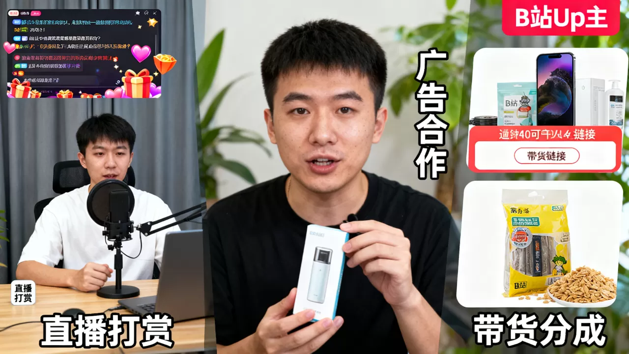 2026年B站up主怎么赚钱？up主变现方式有哪些