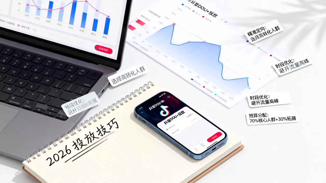 2026年抖音DOU投放技巧有哪些?抖音DOU+投放怎么省钱 2026年抖音DOU投放技巧有哪些?抖音DOU+投放怎么省钱