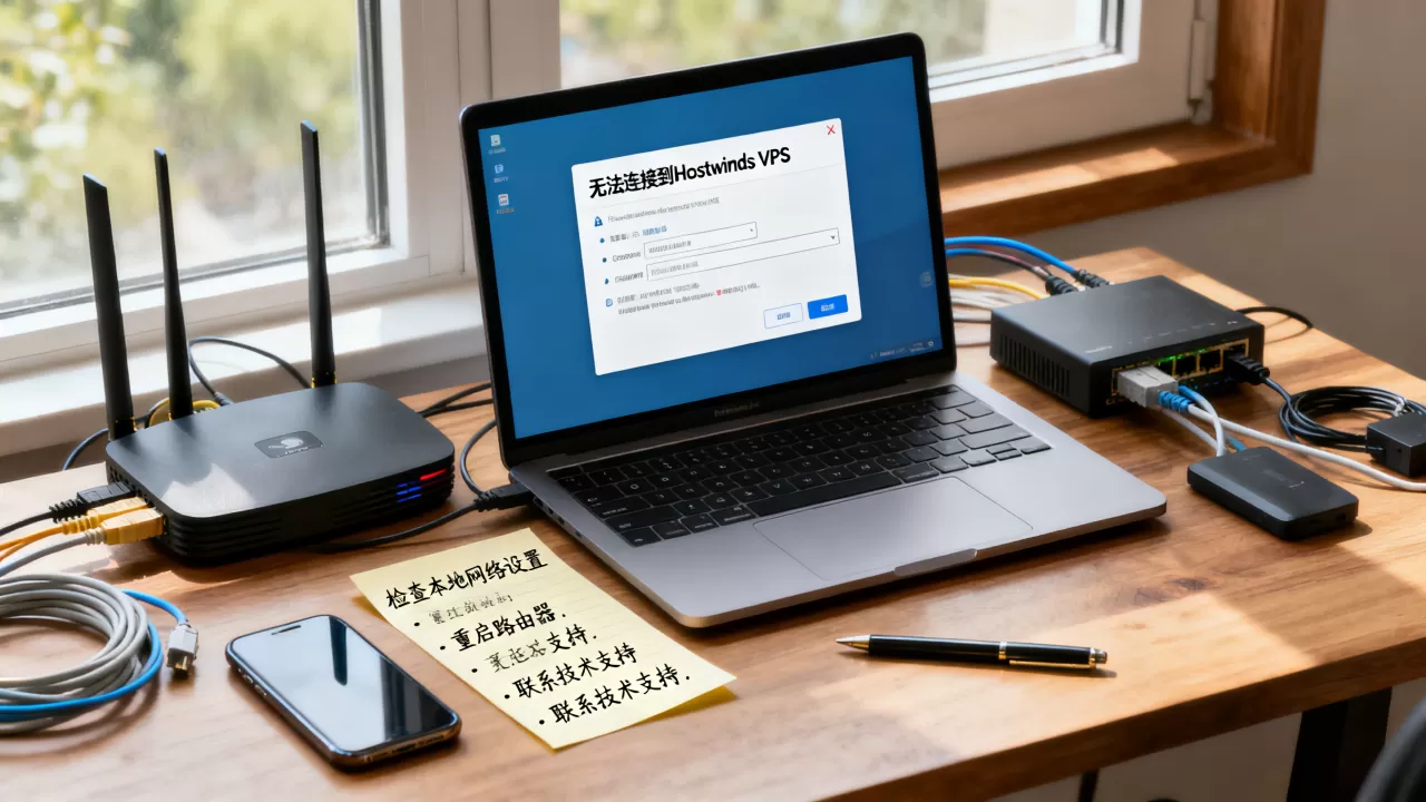 Hostwinds VPS本地网络连不上怎么办?VPS无法连接本地网络怎么解决 Hostwinds VPS本地网络连不上怎么办?VPS无法连接本地网络怎么解决