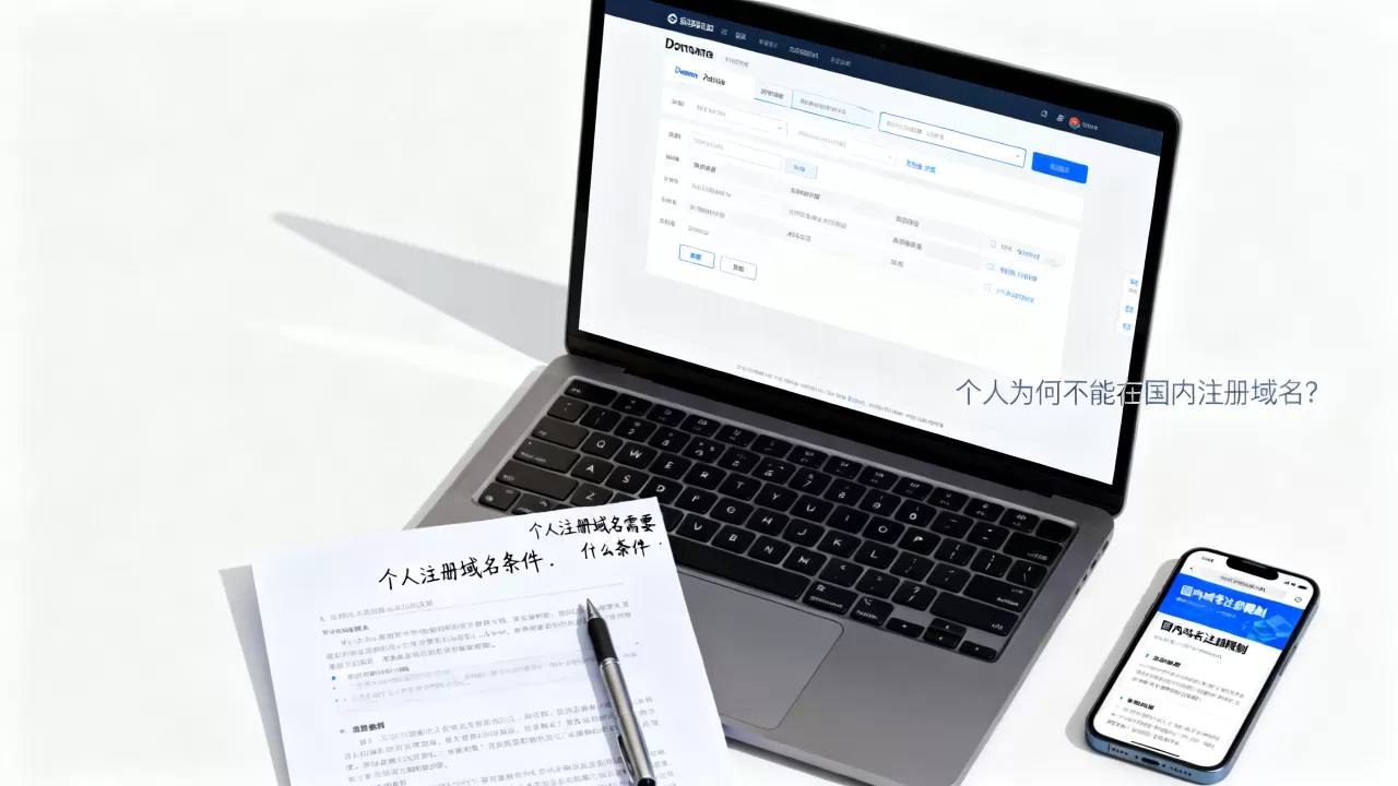 个人为何不能在国内注册域名?个人注册域名需要什么条件 个人为何不能在国内注册域名?个人注册域名需要什么条件