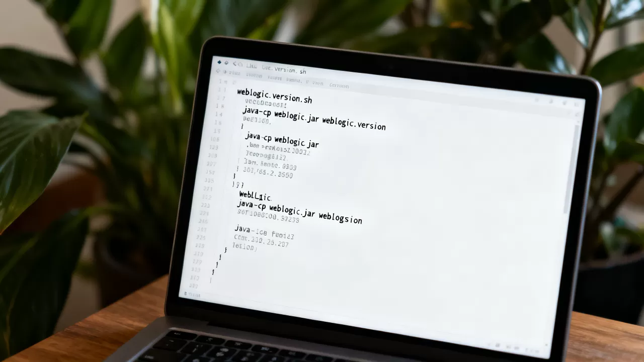 Linux怎么查看WebLogic版本？WebLogic查看版本命令