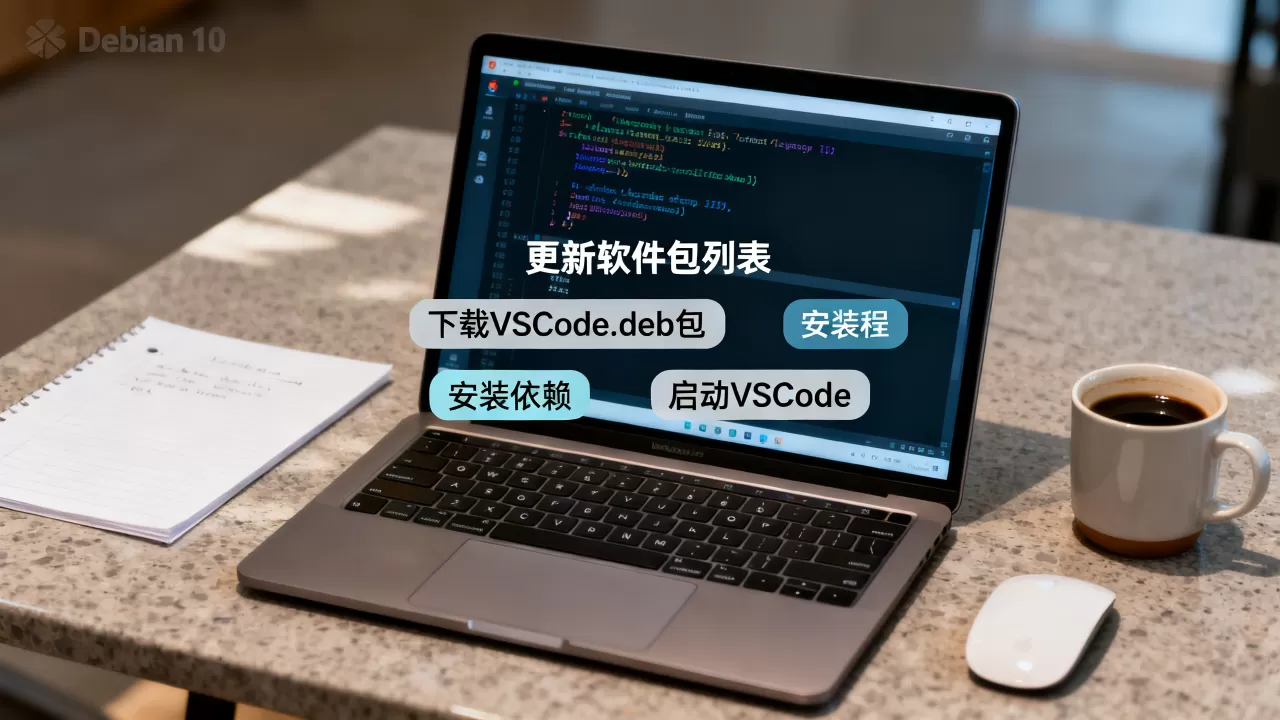 如何在Debian 10安装VSCode?Linux系统配置开发环境教程 如何在Debian 10安装VSCode?Linux系统配置开发环境教程