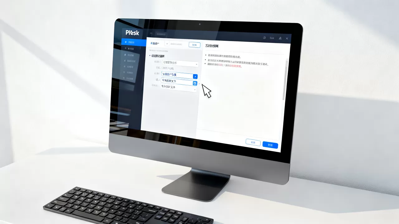 HostGator主机教程，如何使用Plesk面板管理数据库？Plesk面板怎么添加数据库