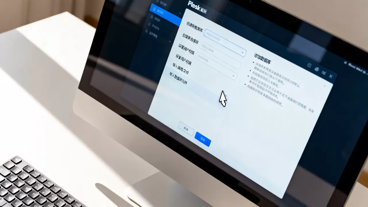 HostGator主机教程，如何使用Plesk面板管理数据库？Plesk面板怎么添加数据库