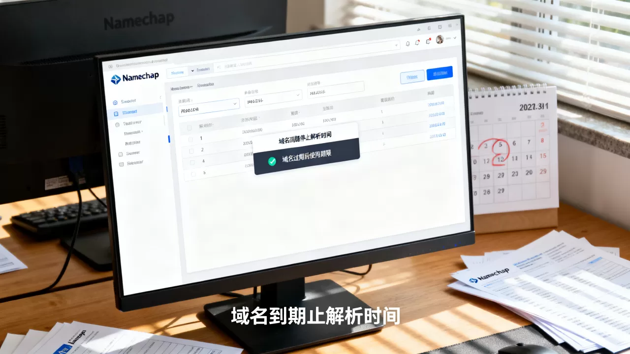 Namecheap域名到期多久停止解析?域名到期后还能用多久 Namecheap域名到期多久停止解析?域名到期后还能用多久