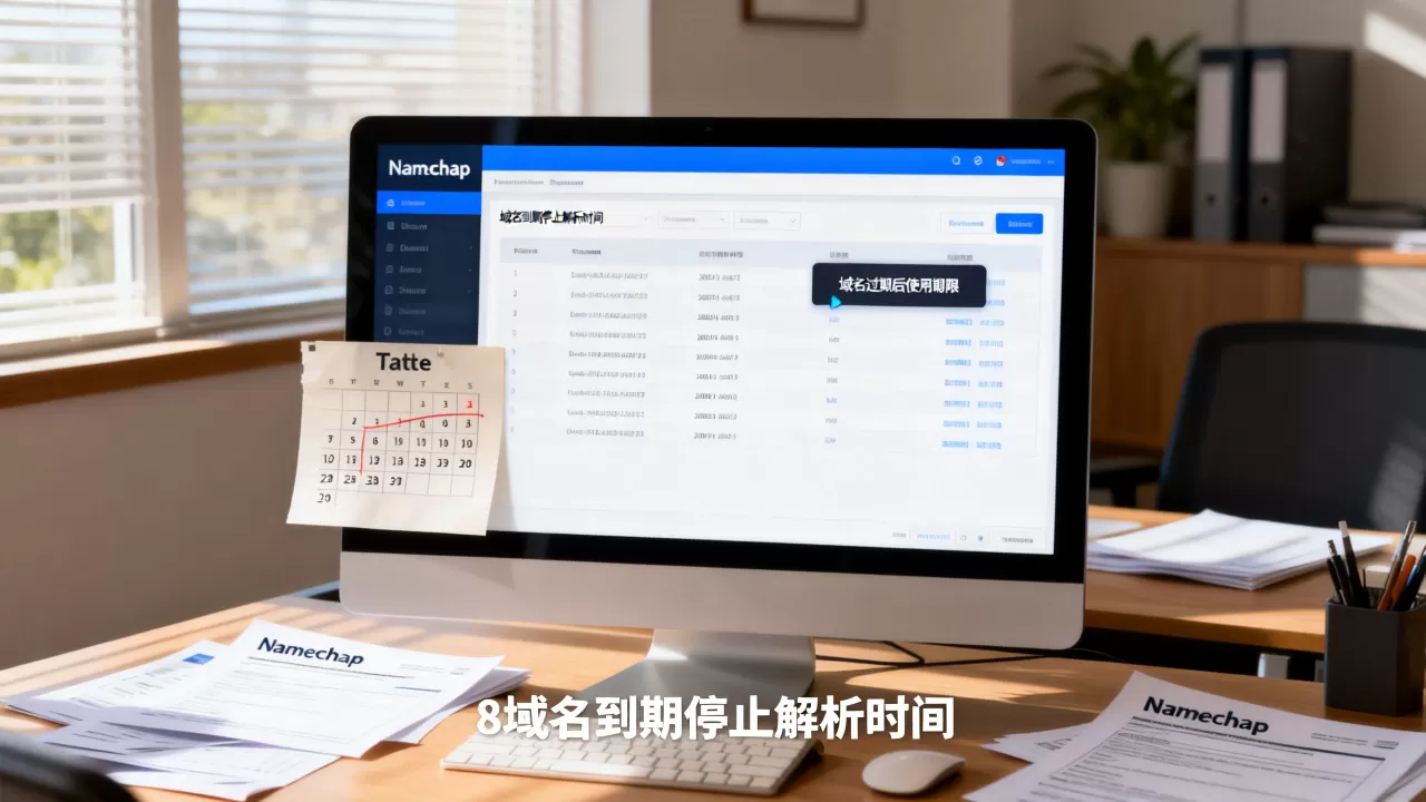 Namecheap域名到期多久停止解析?域名到期后还能用多久 Namecheap域名到期多久停止解析?域名到期后还能用多久