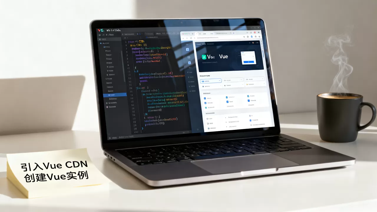 Vue CDN方式怎么引入？Vue引入CDN资源教程
