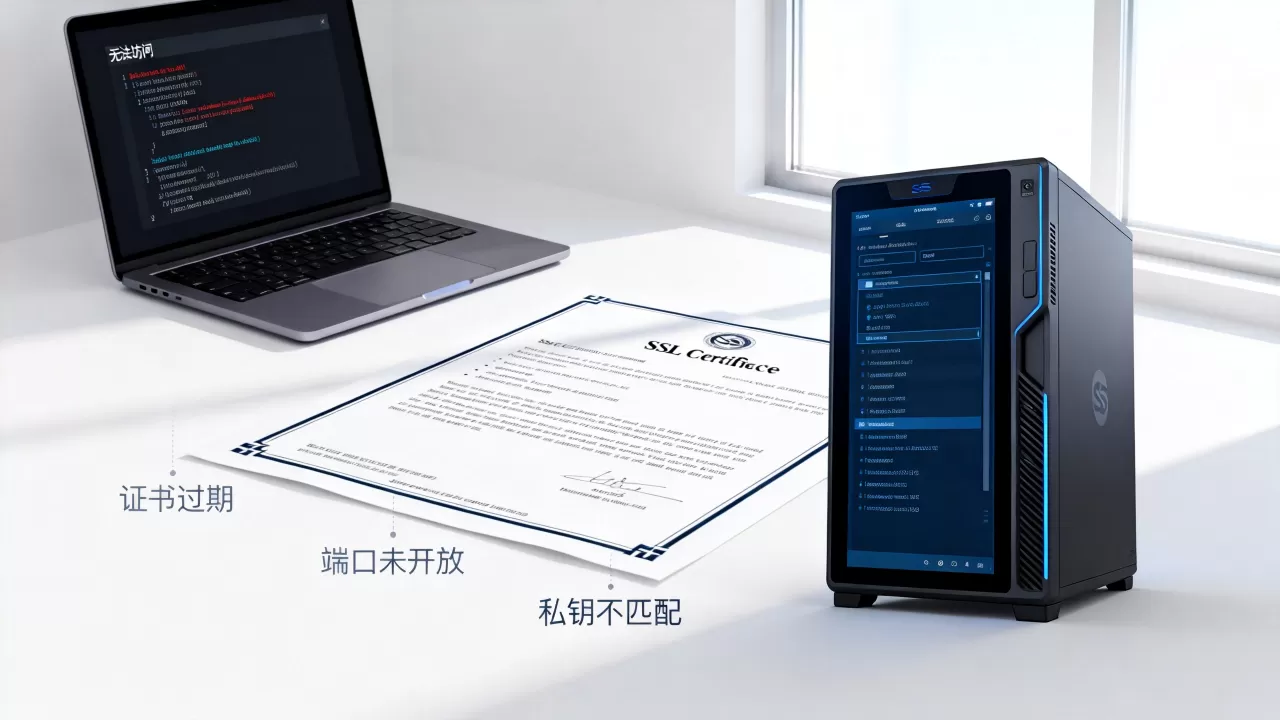 网站安装SSL证书后无法访问是为何？SSL证书配置错误解决方法