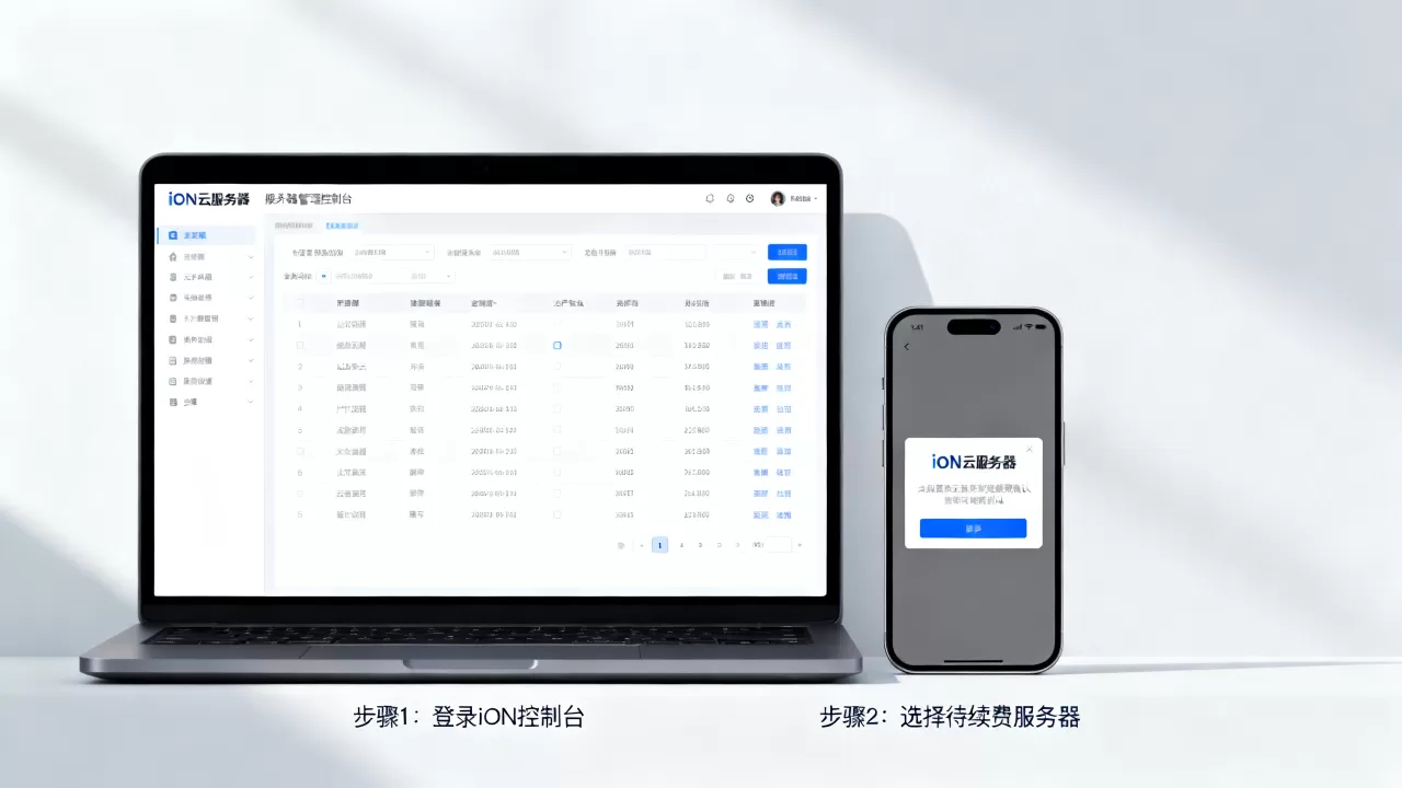 iON云服务器怎么续费？iON云服务器续费教程