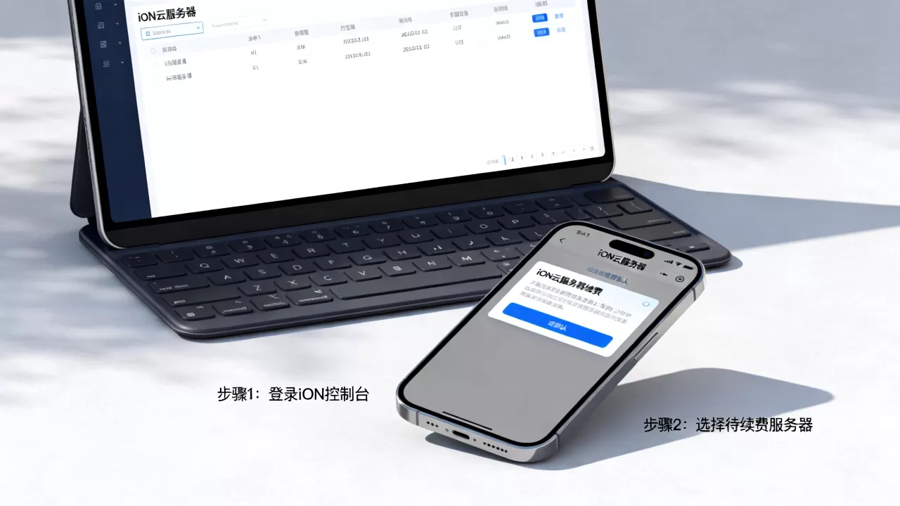 iON云服务器怎么续费？iON云服务器续费教程