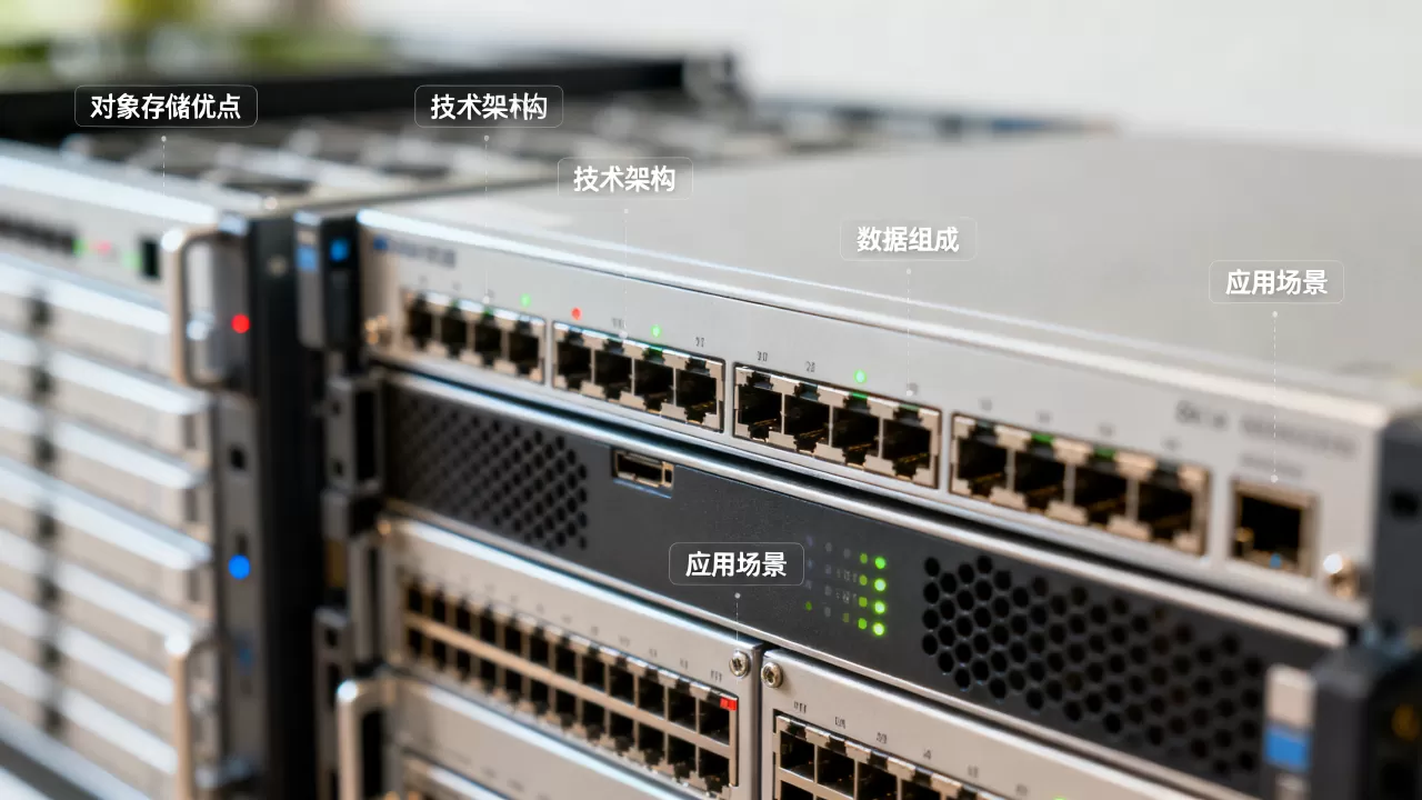 对象存储有哪些优点？技术架构数据组成及应用场景
