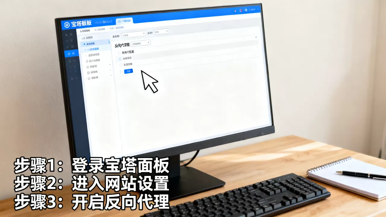宝塔面板反向代理怎么设置?宝塔面板反向代理配置教程 宝塔面板反向代理怎么设置?宝塔面板反向代理配置教程